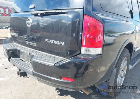 2013 Nissan Armada Platinum из США, поврежденный, VIN 5N1AA0NC9DN611900